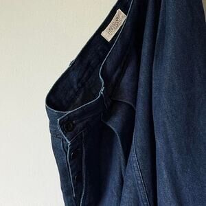 TOAST indigo denim skirt (L)